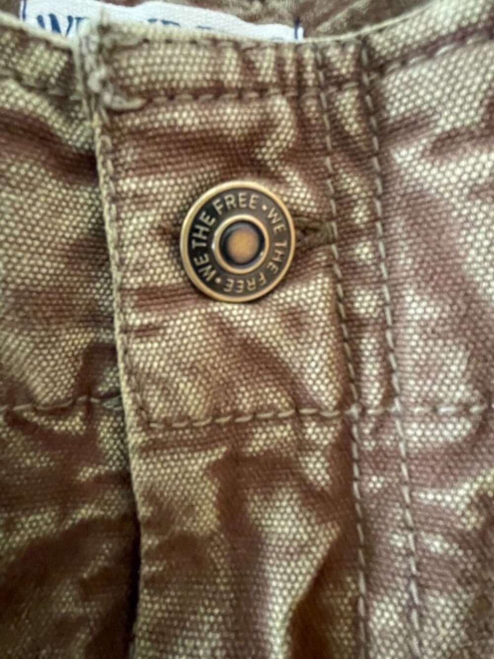 NWOT We The Free Free People Head In The Clouds Cargo Pants 8 - Picture 6 of 15